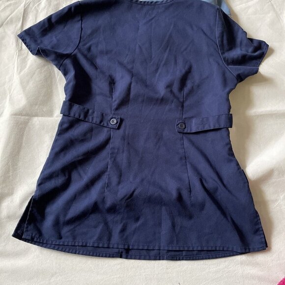 Scrub Tops Greys Anatomy Carharrt Sz XS Medical School Gray Luxe Lot of 5 Nurse - Picture 9 of 12